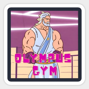 Olympus Gym Sticker